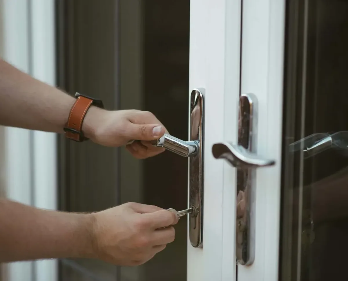 Mobile locksmith equipment staged for an after-hours access call