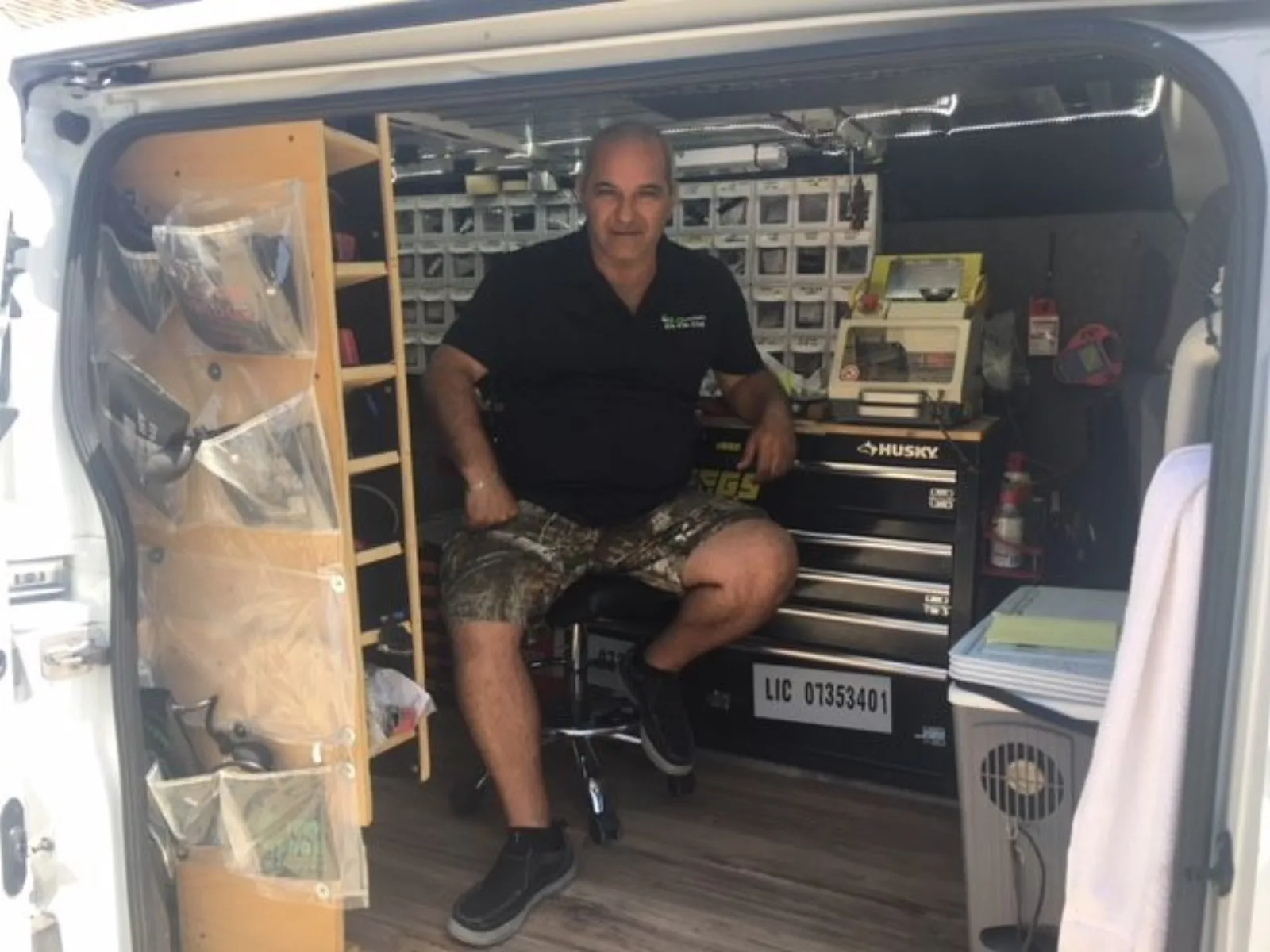 Real residential locksmith work from Hi-Q’s media archive